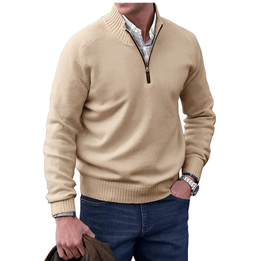 Ryan Quarter-Zip Pullover Jumper | Regular Fit | Long Sleeve