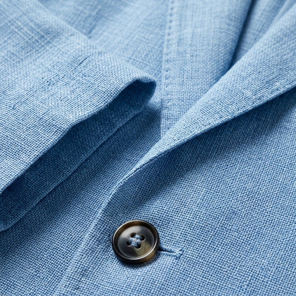 Naples Linen Blazer | Softly Structured | Business or Casual