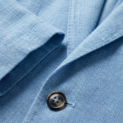 Naples Linen Blazer | Softly Structured | Business or Casual
