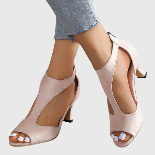 Delfina Orthopaedic Heels | Stable Heel | Stretch Fit