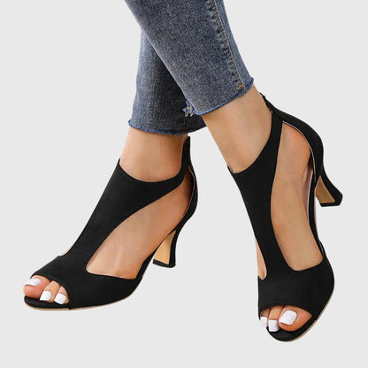 Delfina Orthopaedic Heels | Stable Heel | Stretch Fit