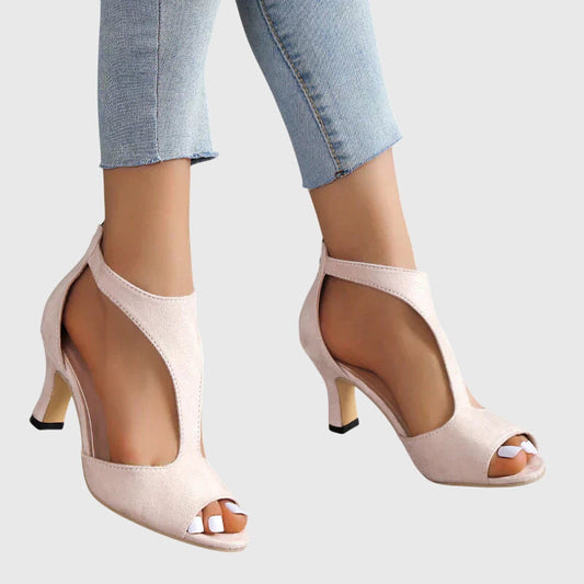 Delfina Orthopaedic Heels | Stable Heel | Stretch Fit
