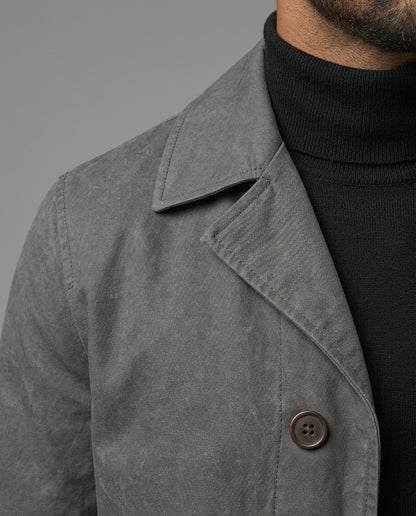 Baxter Weather-Resistant Overcoat | Relaxed Fit | Functional Pockets
