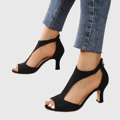 Delfina Orthopaedic Heels | Stable Heel | Stretch Fit