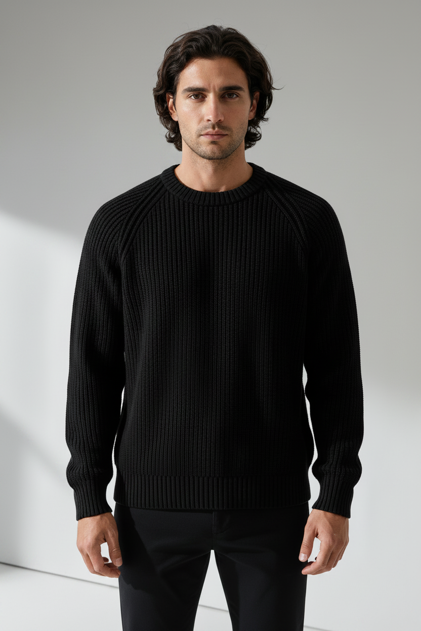 Black Front grey bg
