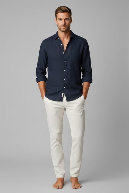 Harlan Navy Blue