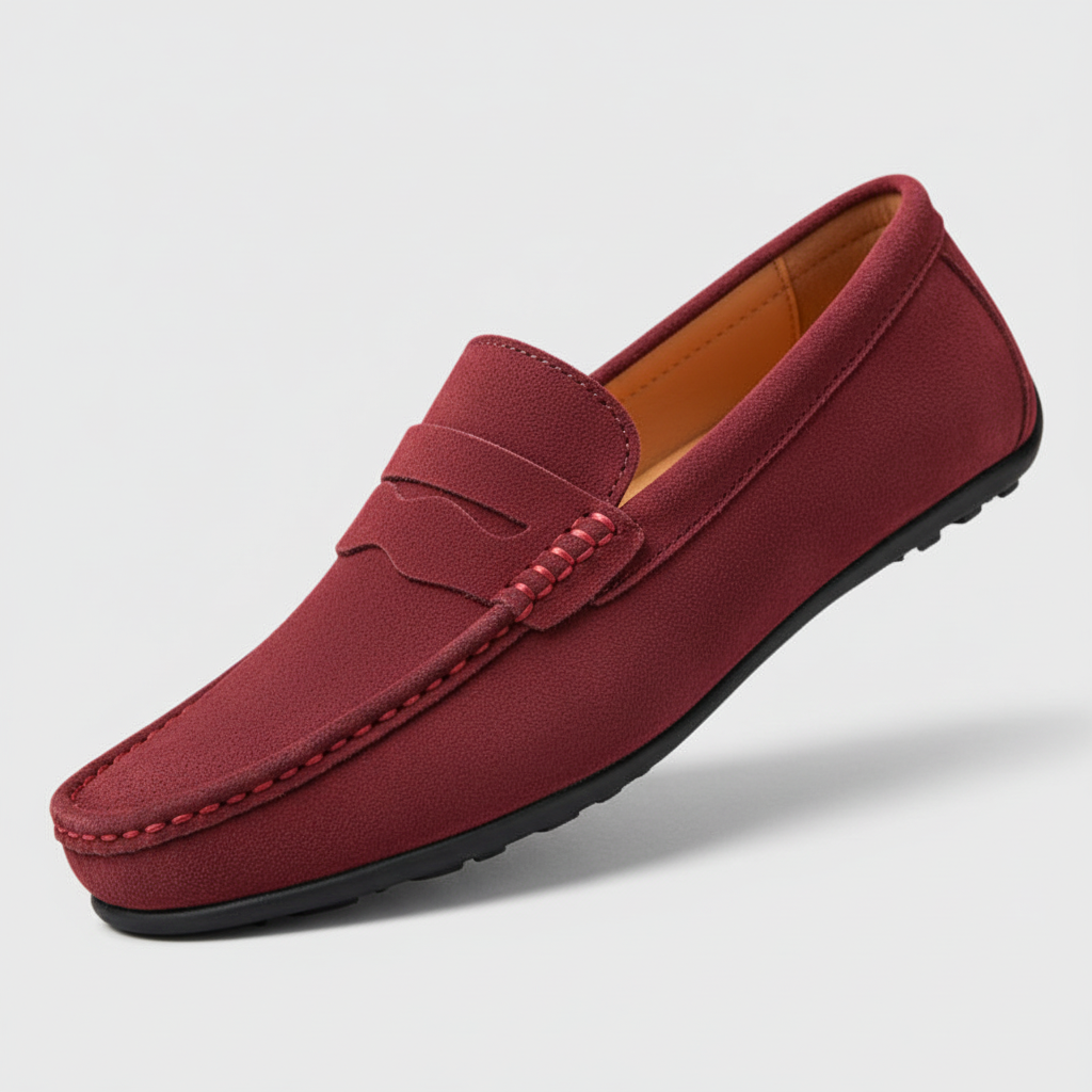 Maroon Loafer – Detail