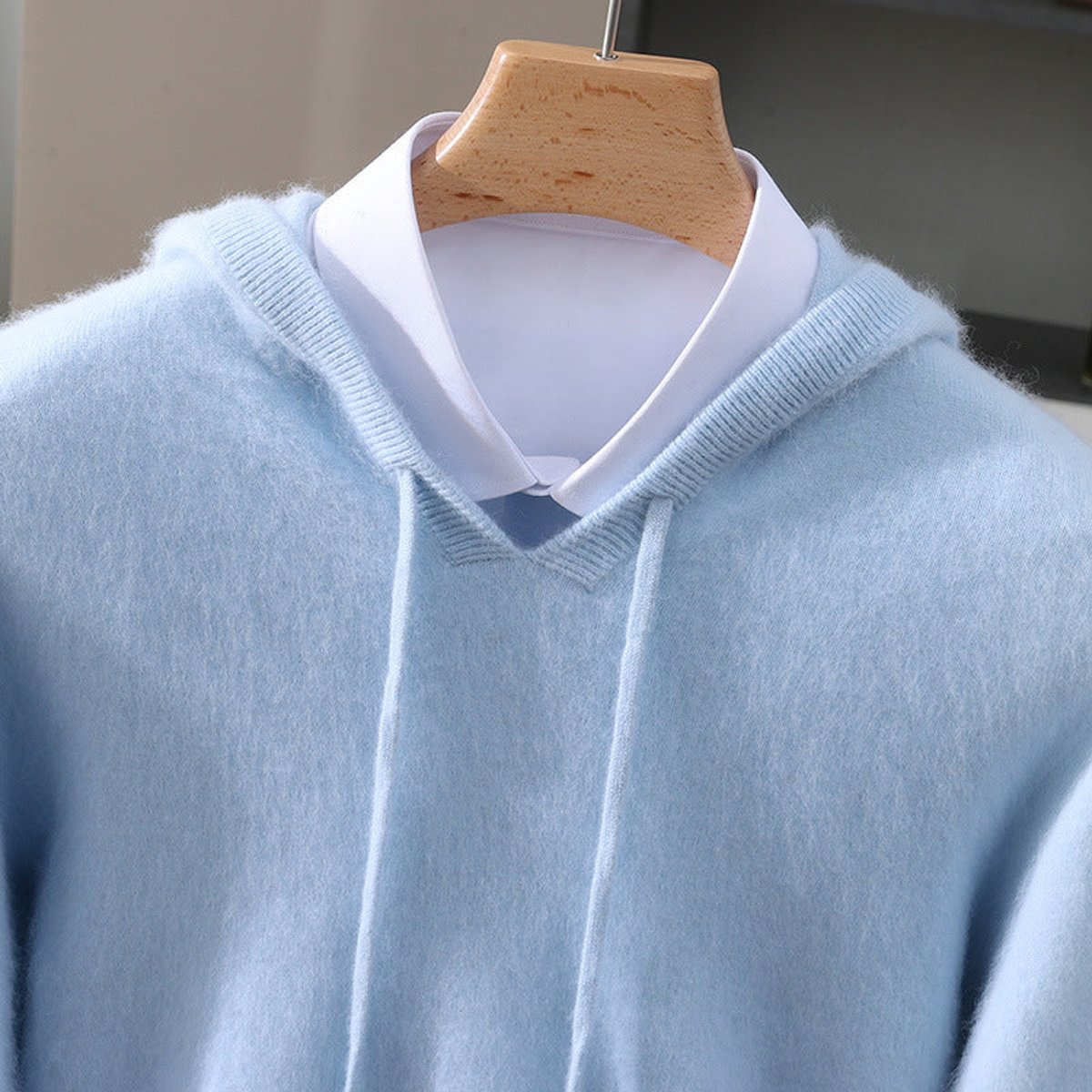 Sebastian Cashmere Hooded Jumper | Pullover Fit | Smart Casual