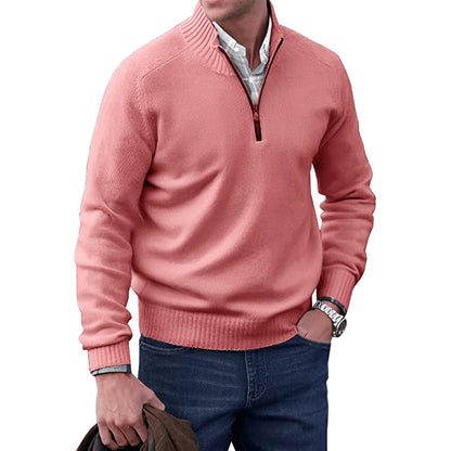 Ryan Quarter-Zip Pullover Jumper | Regular Fit | Long Sleeve