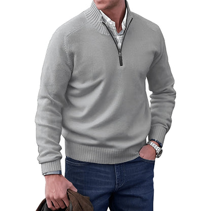 Ryan Quarter-Zip Pullover Jumper | Regular Fit | Long Sleeve