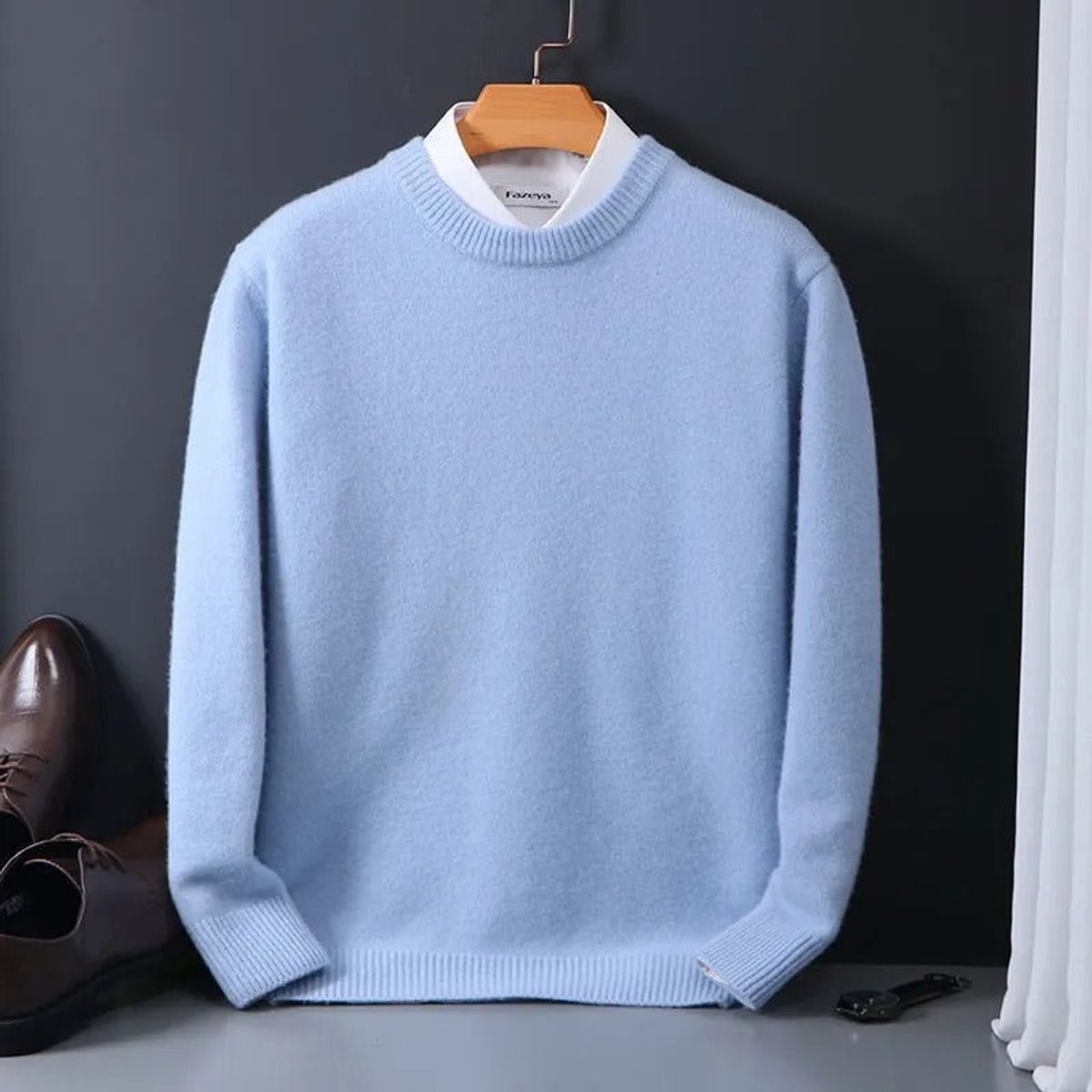 Alexander Mohair Crewneck Jumper | Soft Knit | Pullover Fit