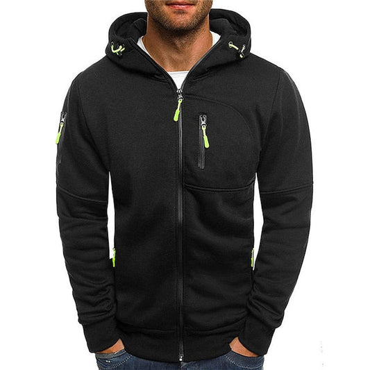 Benjamin Hooded Knit Jumper | Zip-Up | Fleece Pullover