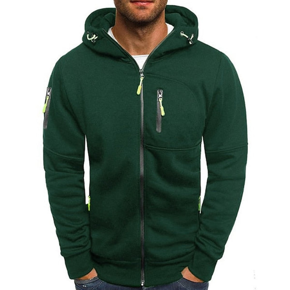 Benjamin Hooded Knit Jumper | Zip-Up | Fleece Pullover