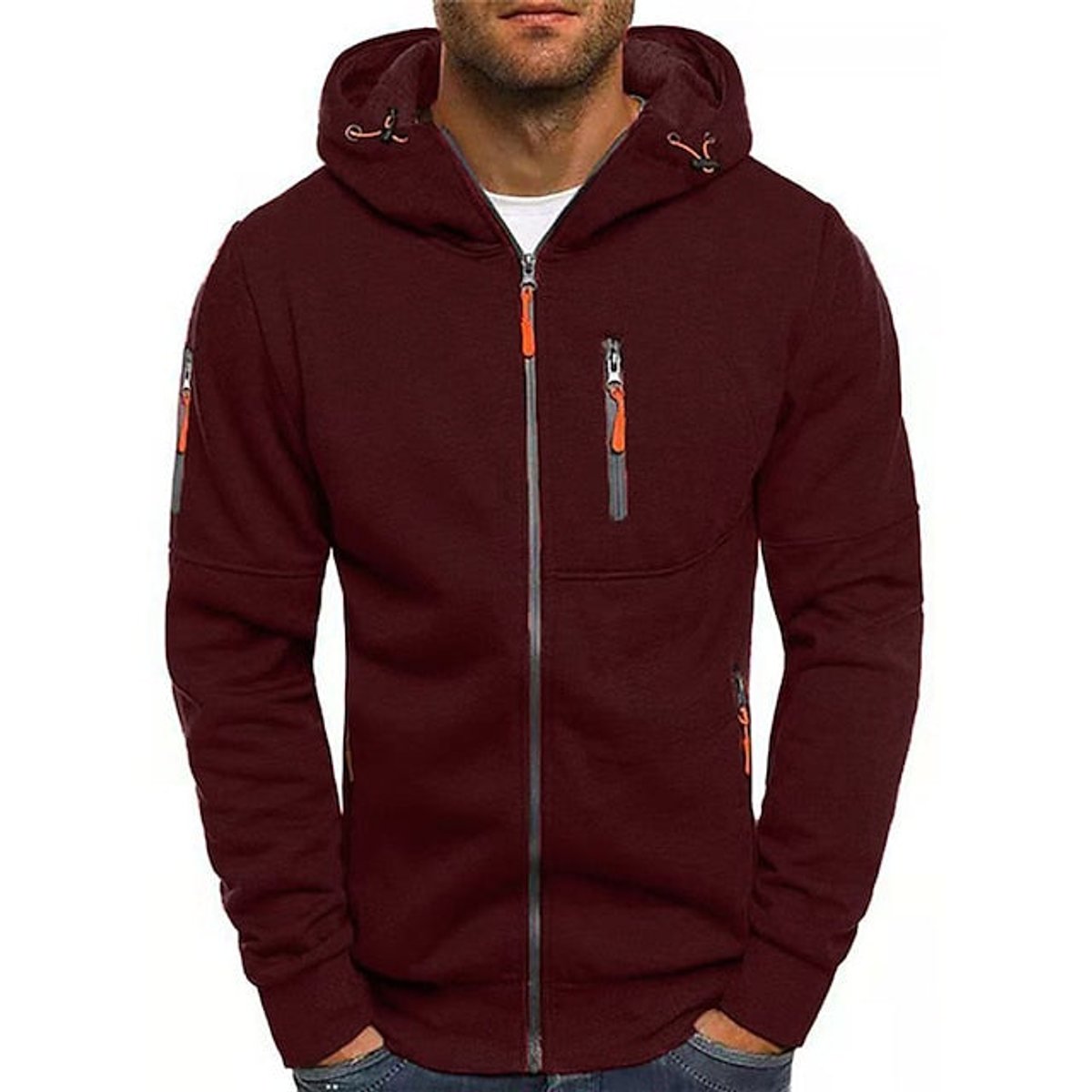 Benjamin Hooded Knit Jumper | Zip-Up | Fleece Pullover