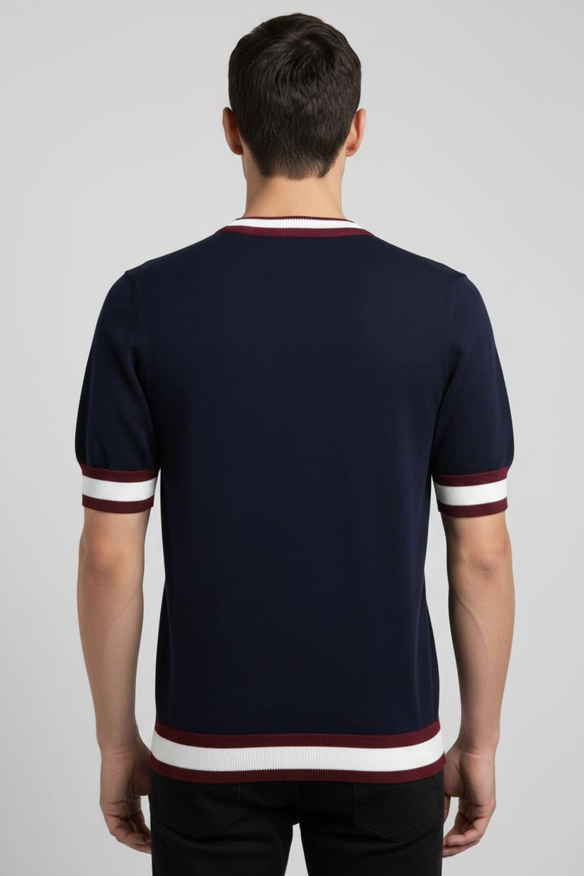 Navy Back