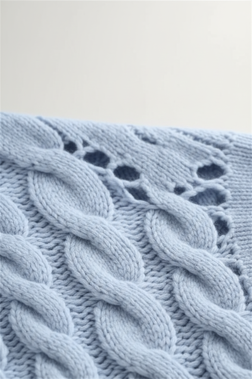 Wavy Blue Detail
