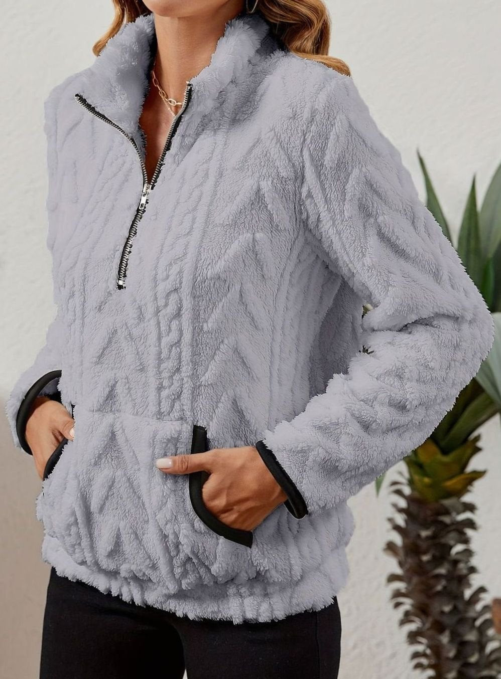 Madison Fleece Half-Zip Pullover | Kangaroo Pocket | Cosy Fit