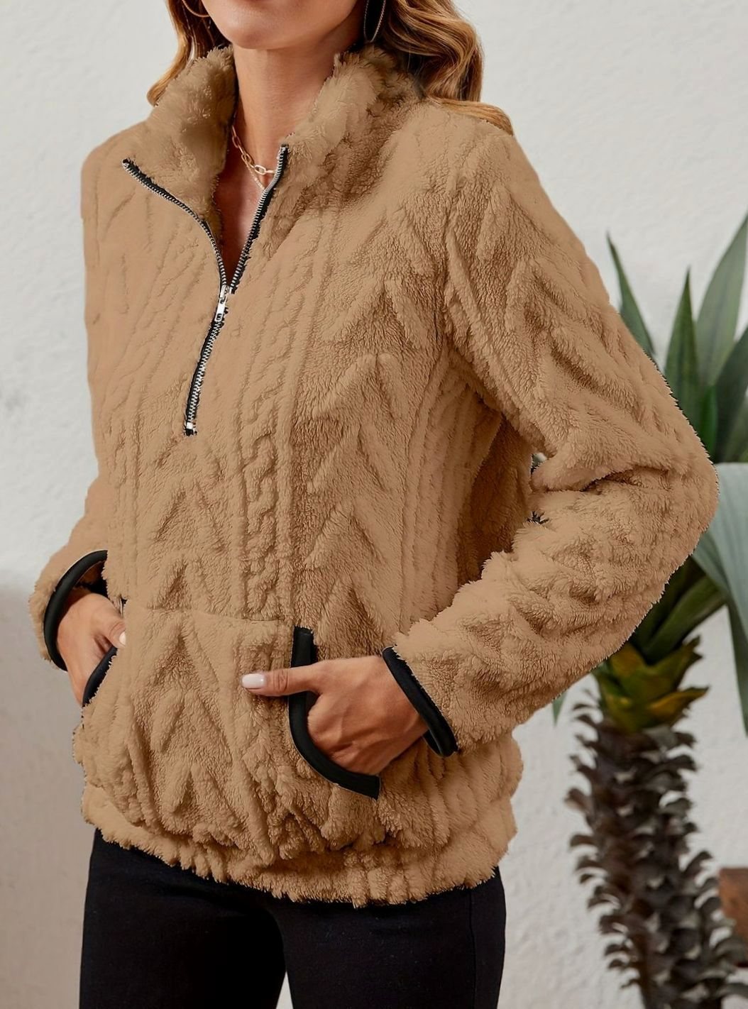 Madison Fleece Half-Zip Pullover | Kangaroo Pocket | Cosy Fit