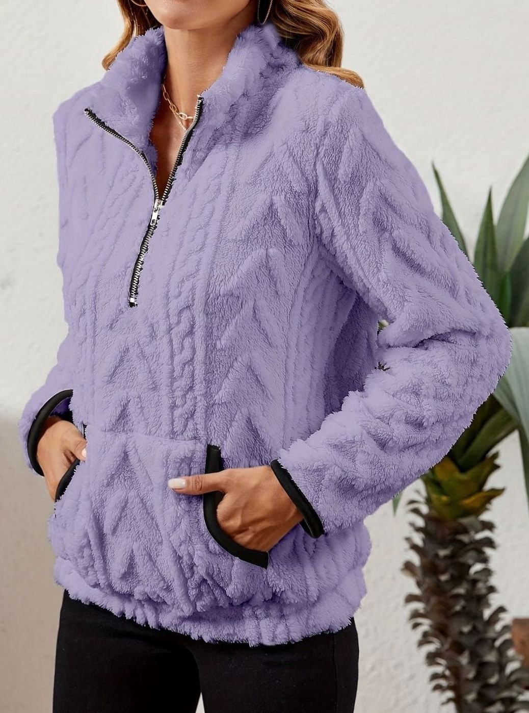 Madison Fleece Half-Zip Pullover | Kangaroo Pocket | Cosy Fit