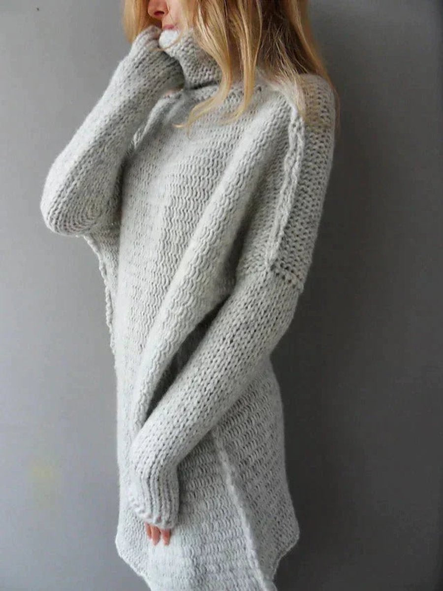 Olivia Chunky Knit Turtleneck Jumper | Oversized | Winter Warmth