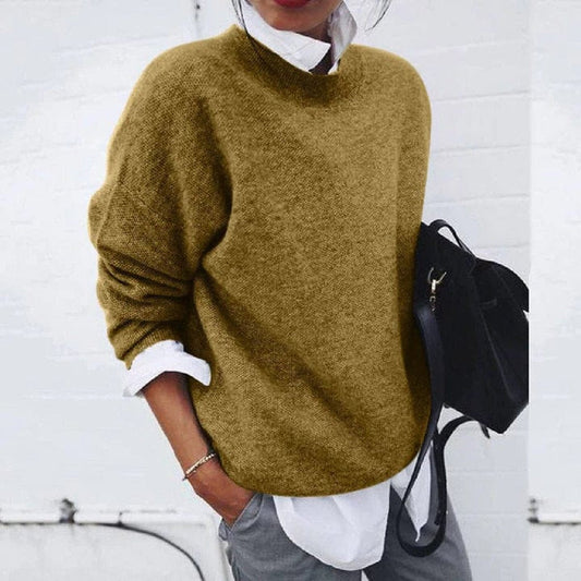 Madison Oversized Crew Neck Jumper | Soft Knit | Casual Fit