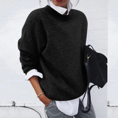 Madison Oversized Crew Neck Jumper | Soft Knit | Casual Fit